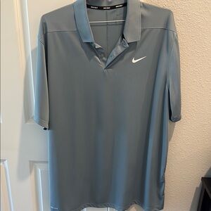 Nike Men's Gray Polo Shirt mostly dry cleaned